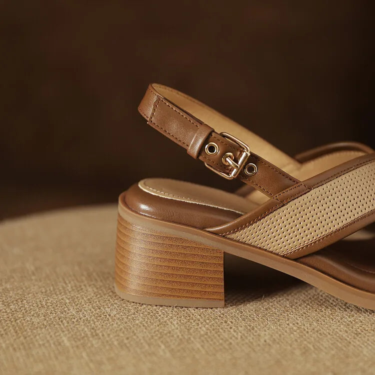 Naples Women’s Leather Sandals