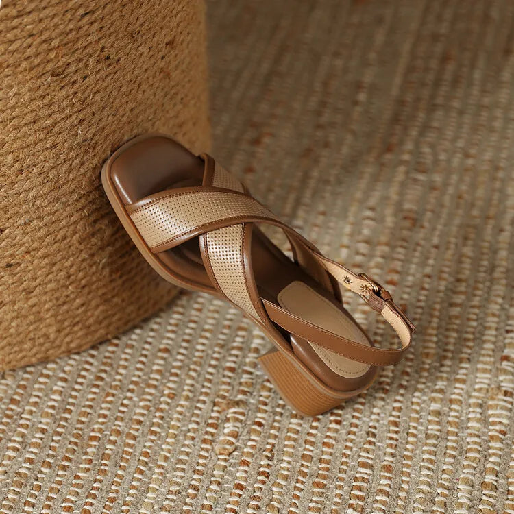 Naples Women’s Leather Sandals