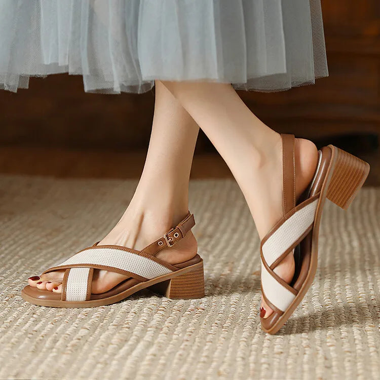 Naples Women’s Leather Sandals
