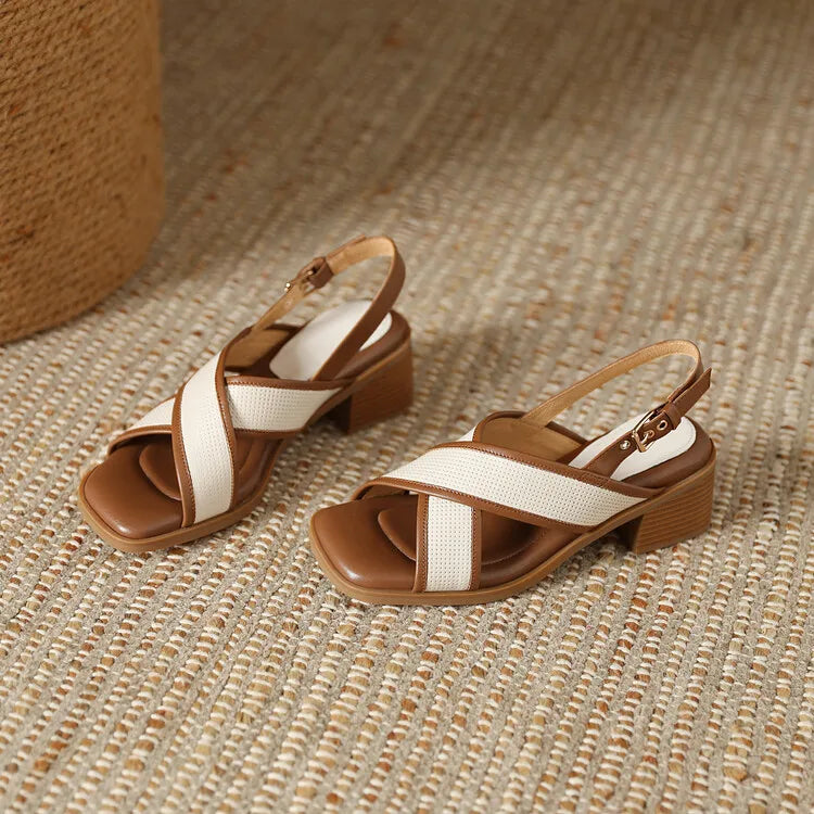 Naples Women’s Leather Sandals