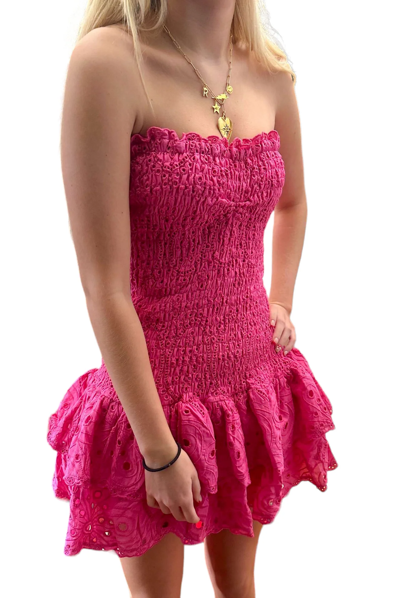 Tea break tube top dress