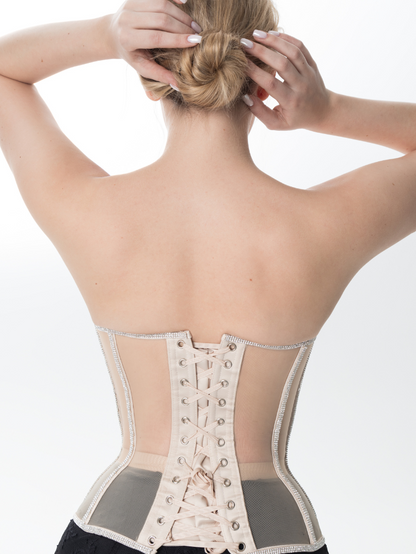 Secret form bra with rhinestones