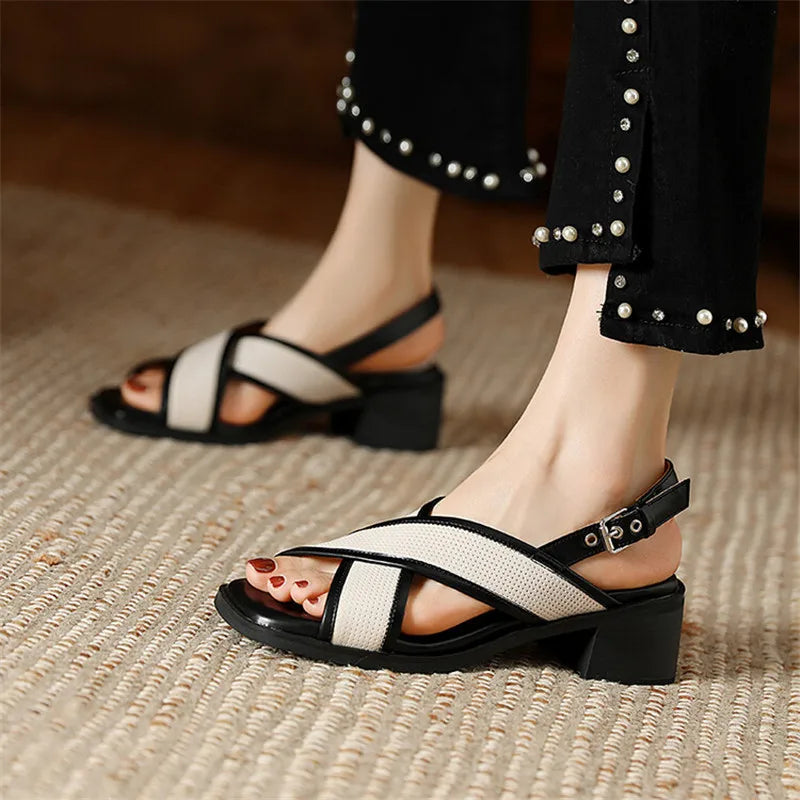 Naples Women’s Leather Sandals