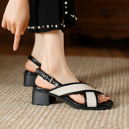 Naples Women’s Leather Sandals