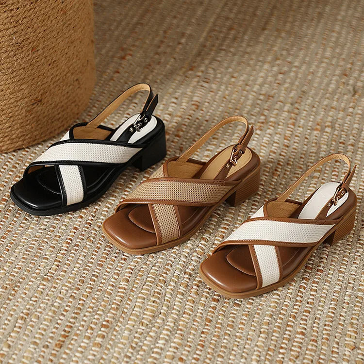 Naples Women’s Leather Sandals