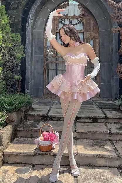 Princess Celebrity Party Mini Dress