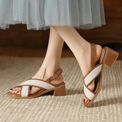 Naples Women’s Leather Sandals